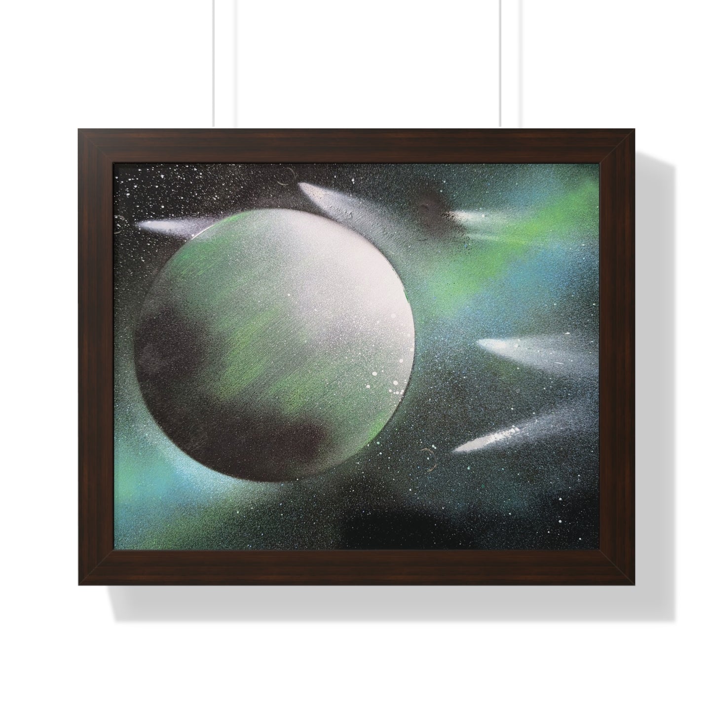 LIQUIDO Framed Poster
