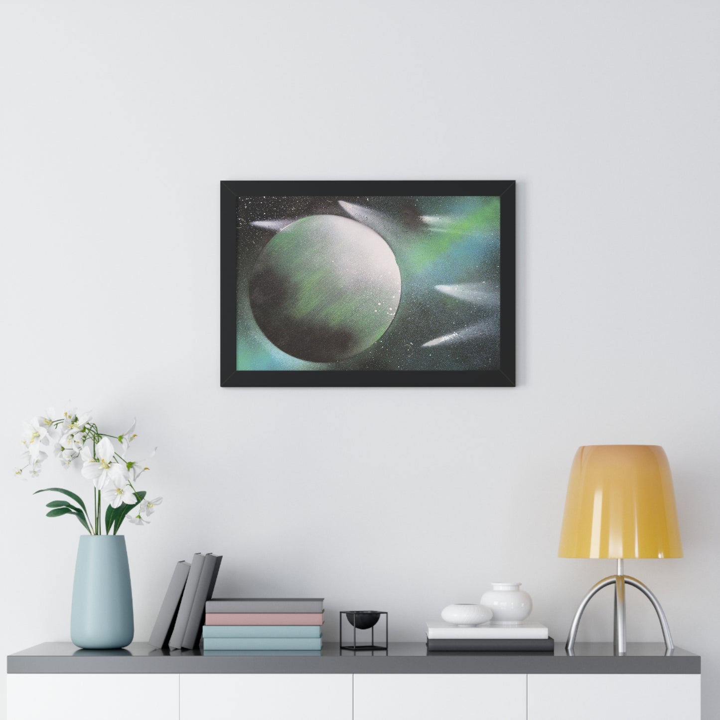LIQUIDO Framed Poster