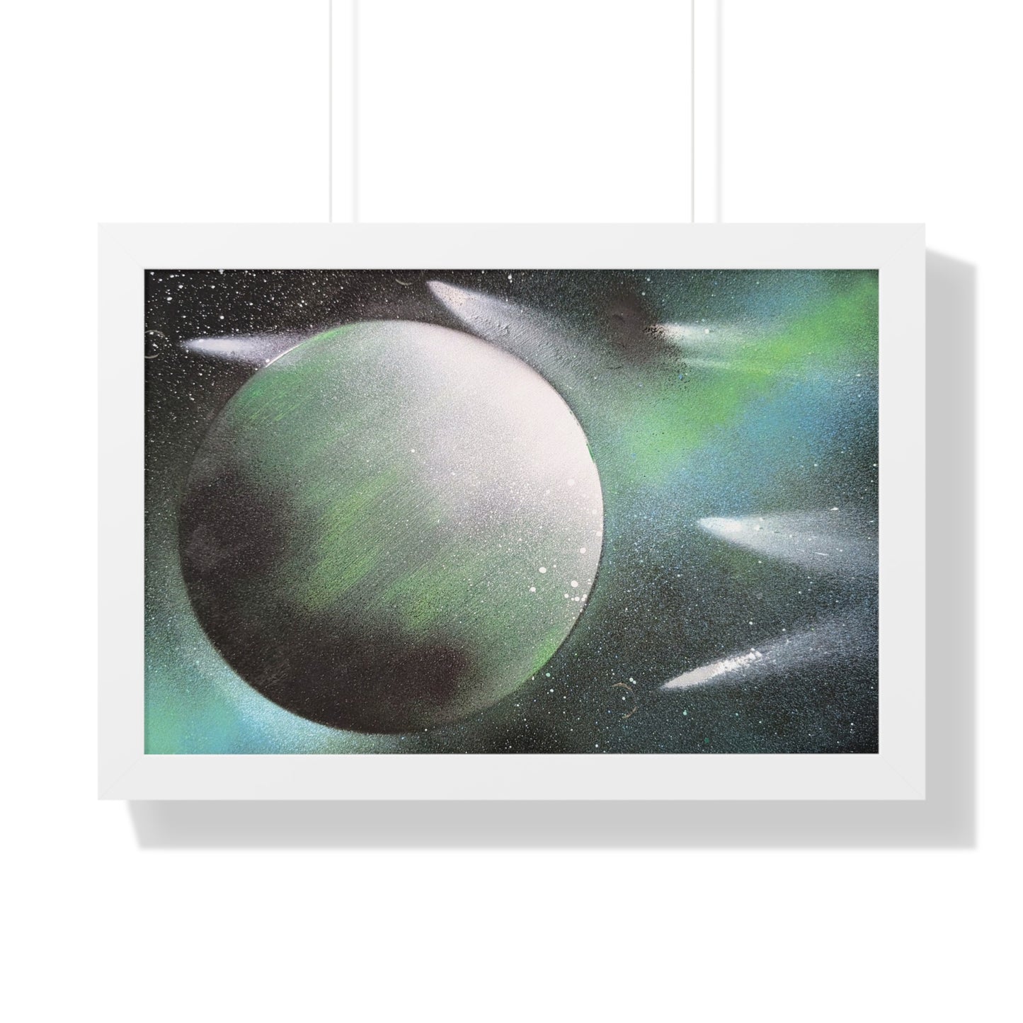 LIQUIDO Framed Poster