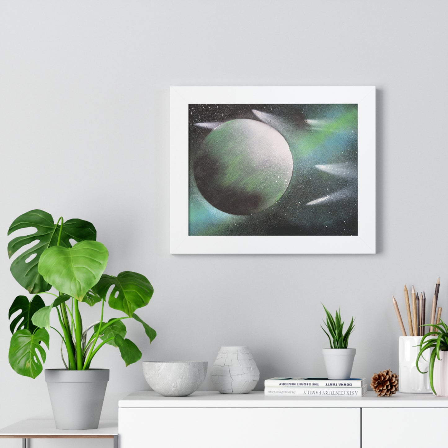 LIQUIDO Framed Poster