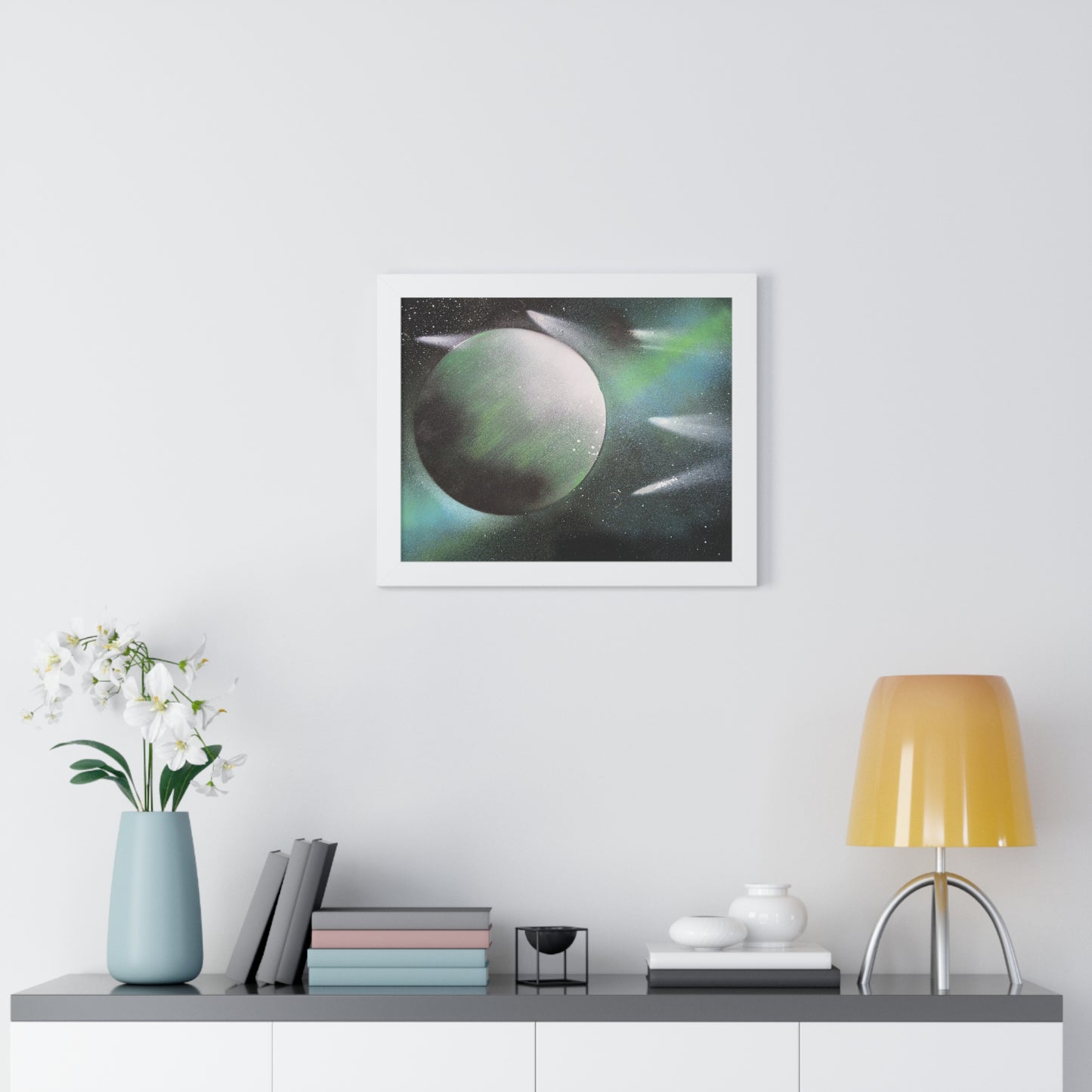 LIQUIDO Framed Poster