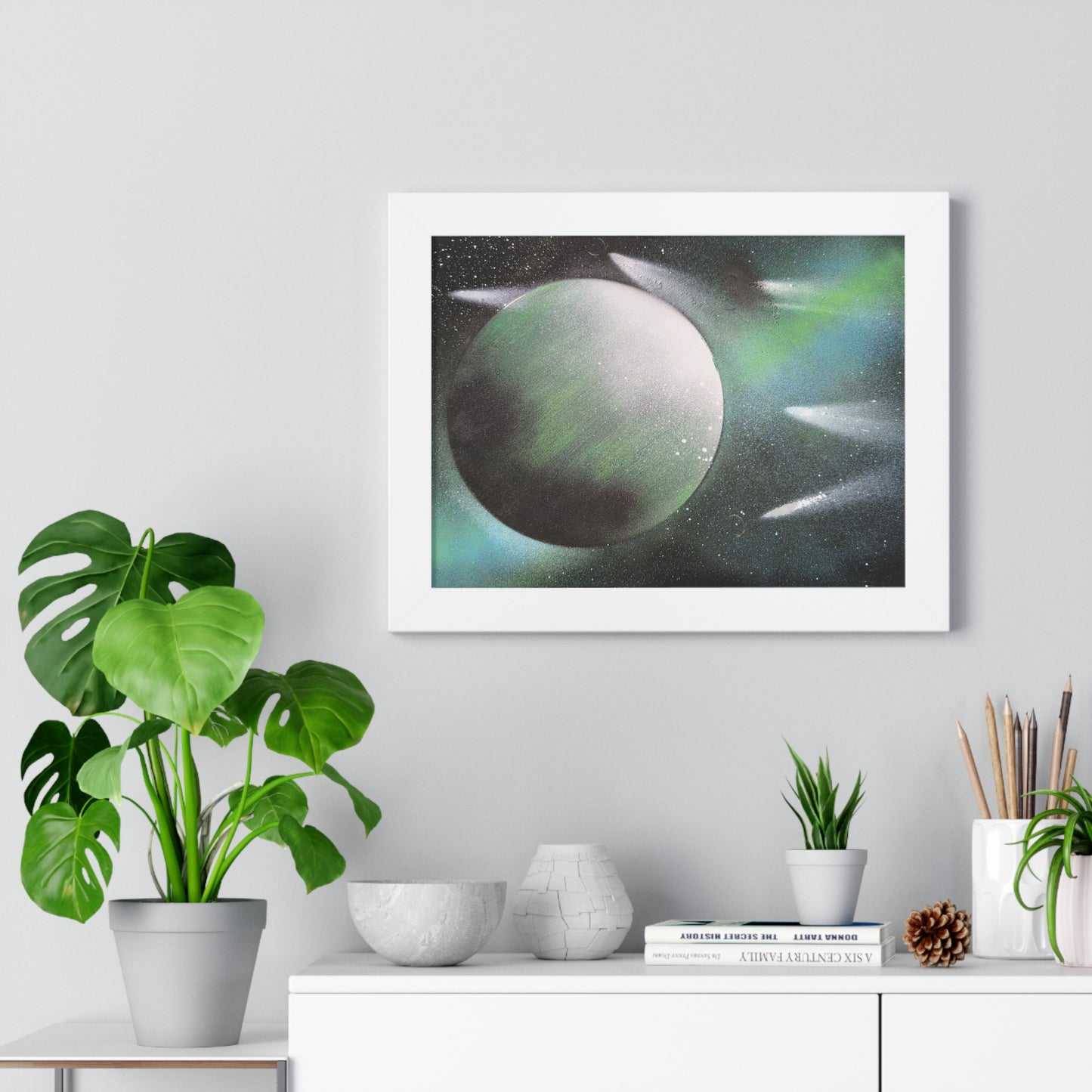 LIQUIDO Framed Poster