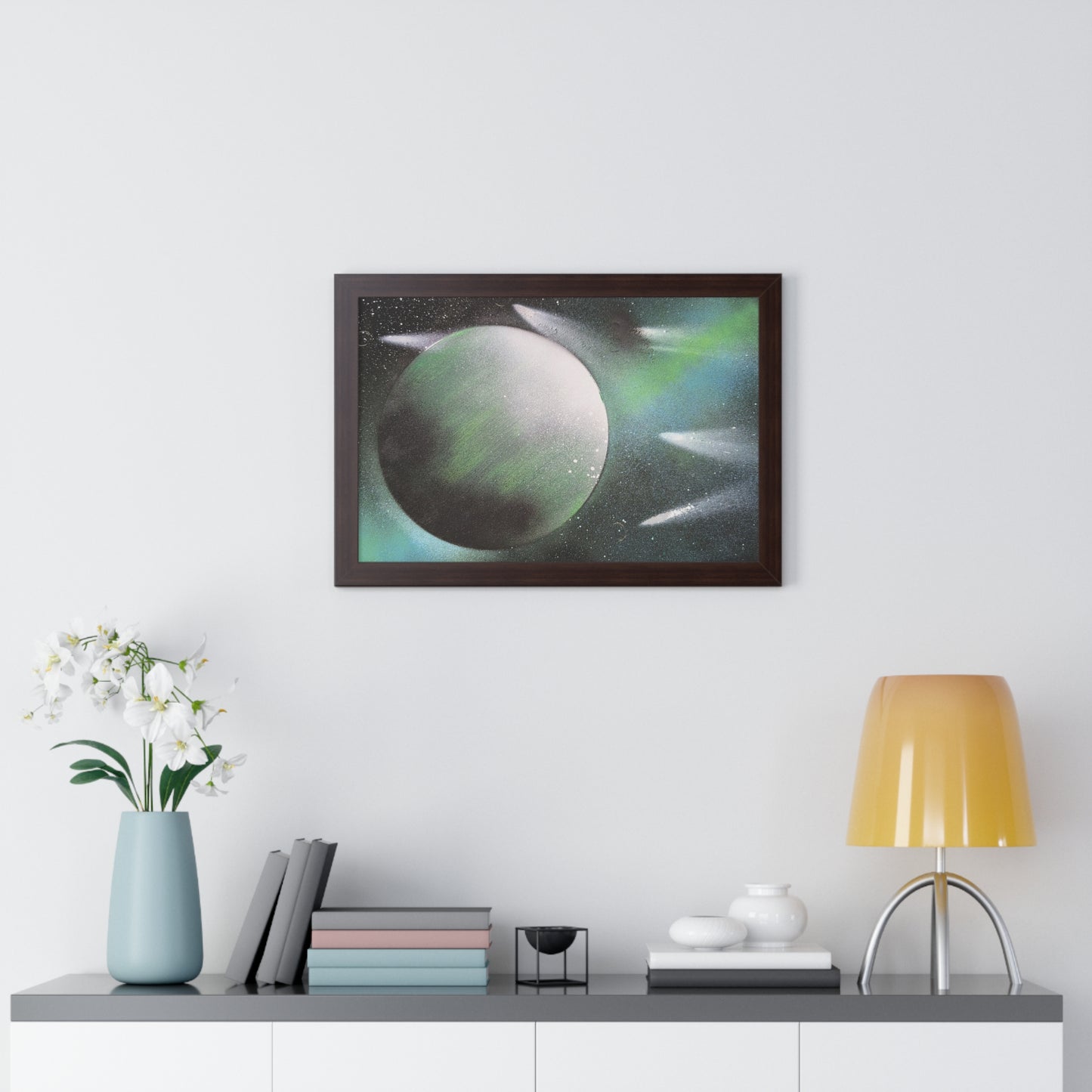 LIQUIDO Framed Poster