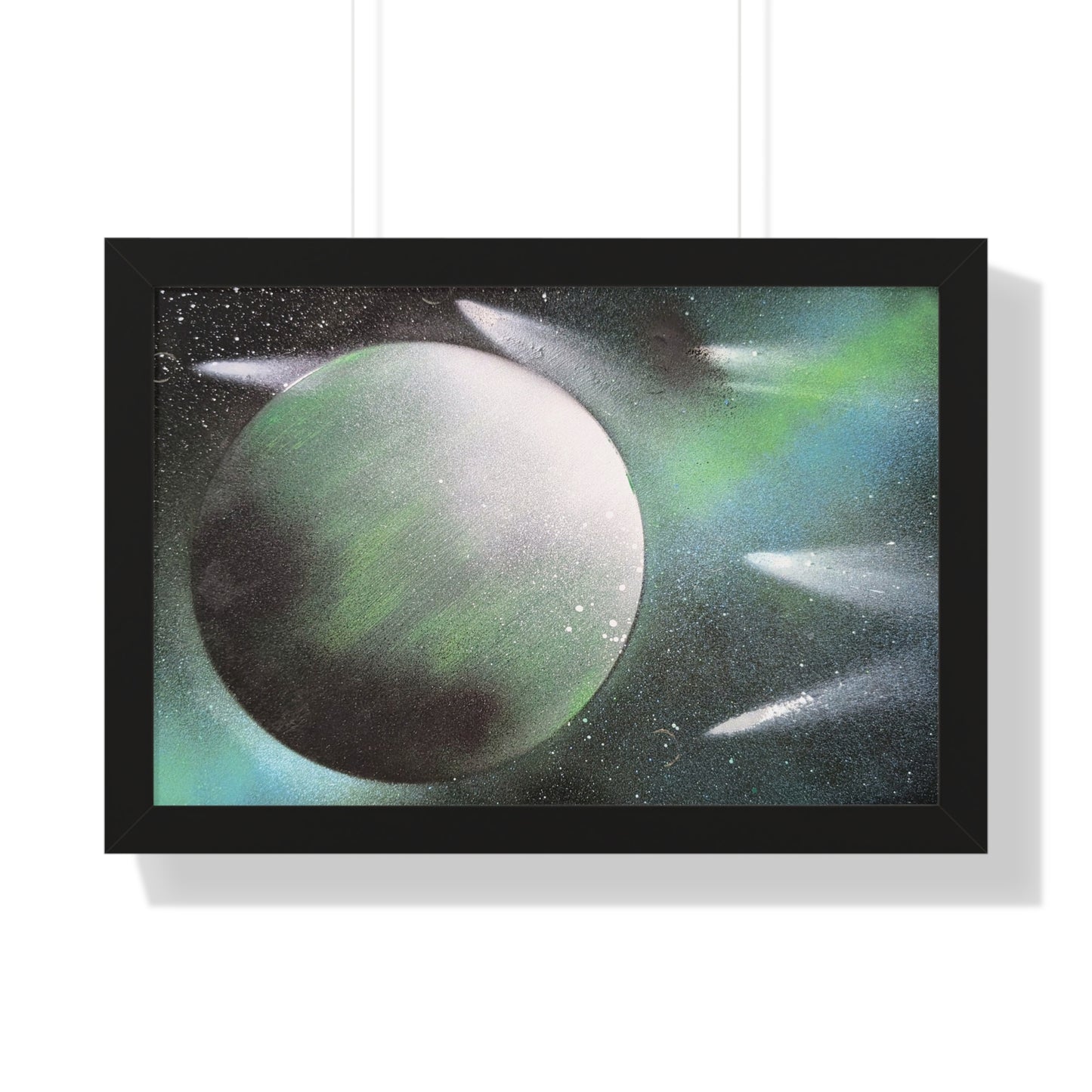 LIQUIDO Framed Poster