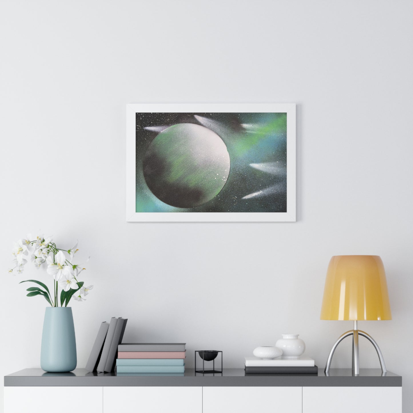 LIQUIDO Framed Poster