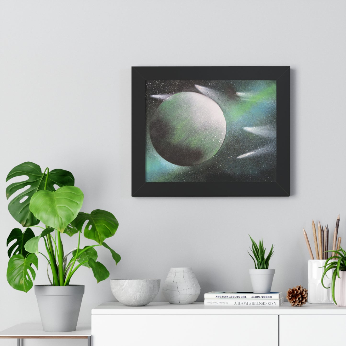 LIQUIDO Framed Poster