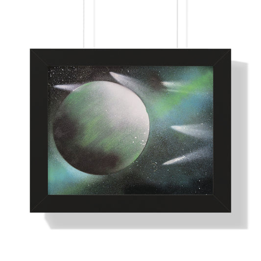 LIQUIDO Framed Poster