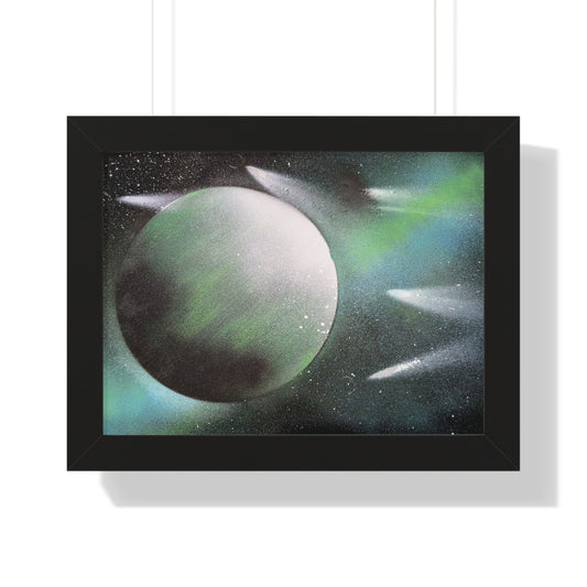 LIQUIDO Framed Poster