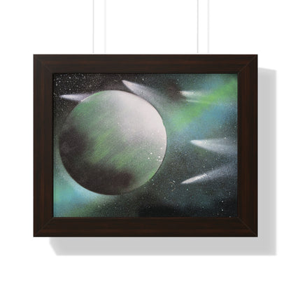 LIQUIDO Framed Poster