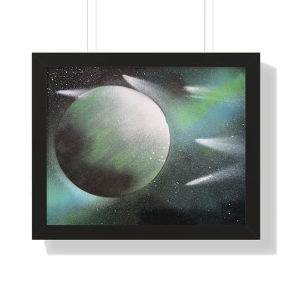 LIQUIDO Framed Poster