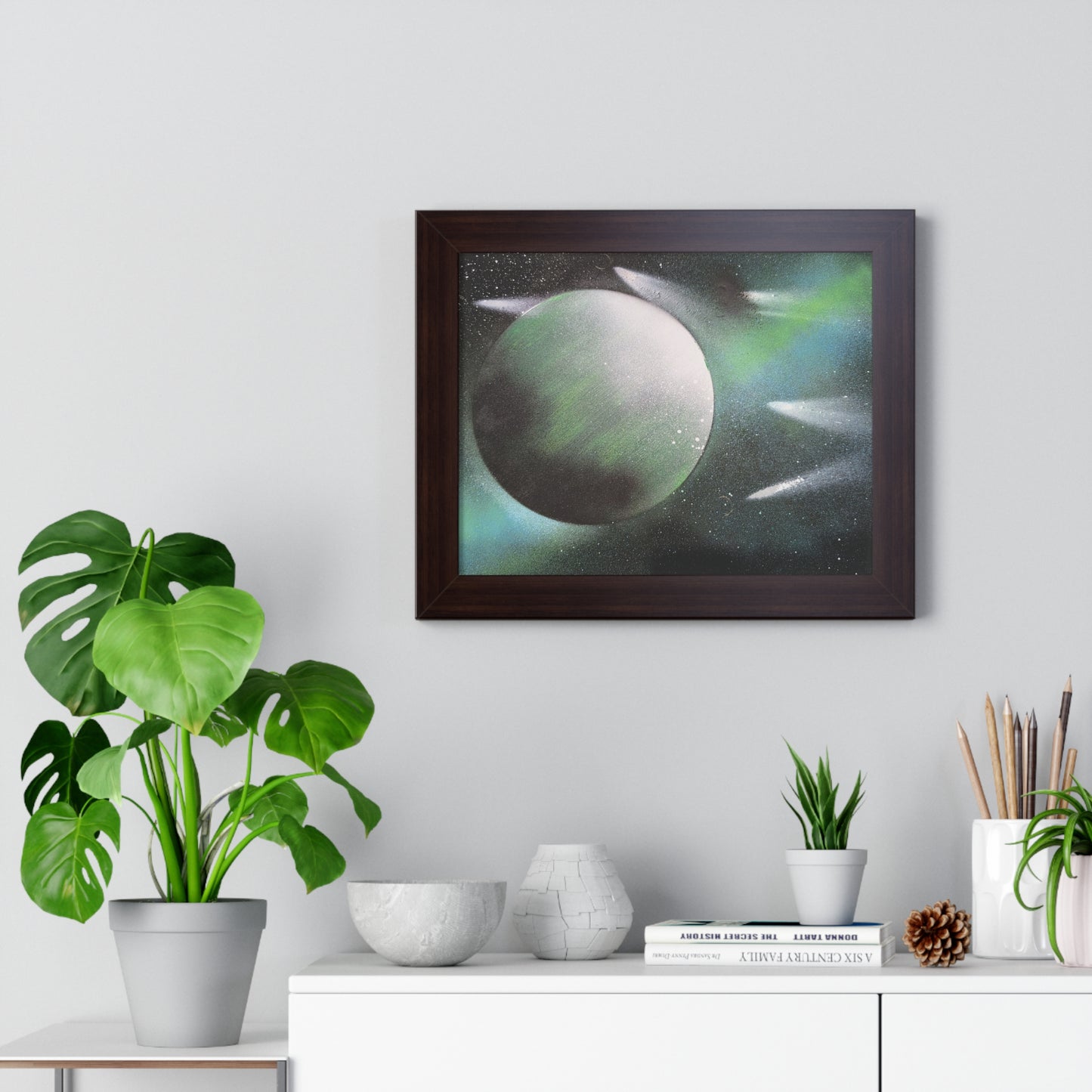 LIQUIDO Framed Poster