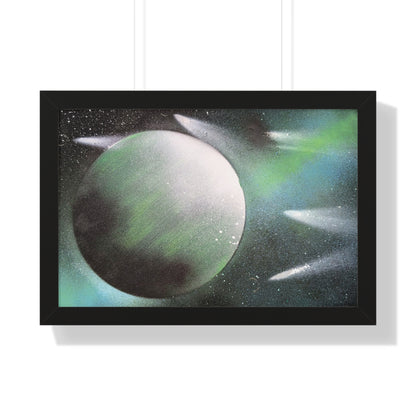 LIQUIDO Framed Poster
